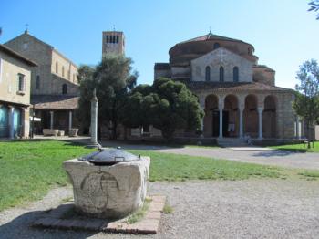 Cathedral of Santa Maria Assunta and the Church of Santa Fosca — Torcello island, Venetian Lagoon, Italy.